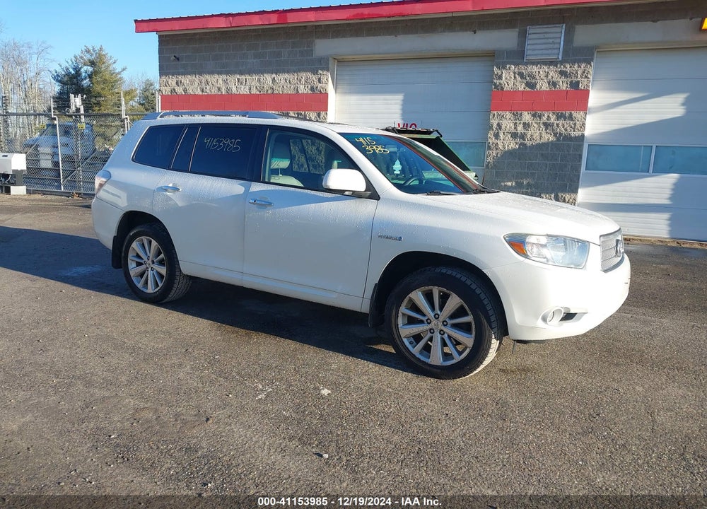 2008 TOYOTA HIGHLANDER HYBRID LIMITED VIN: JTEEW44A982000265