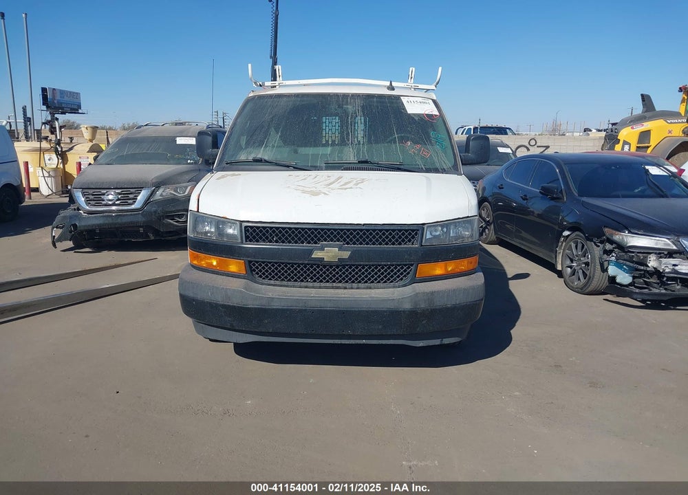2019 CHEVROLET EXPRESS 2500 WORK VAN VIN: 1GCWGAFG0K1308167