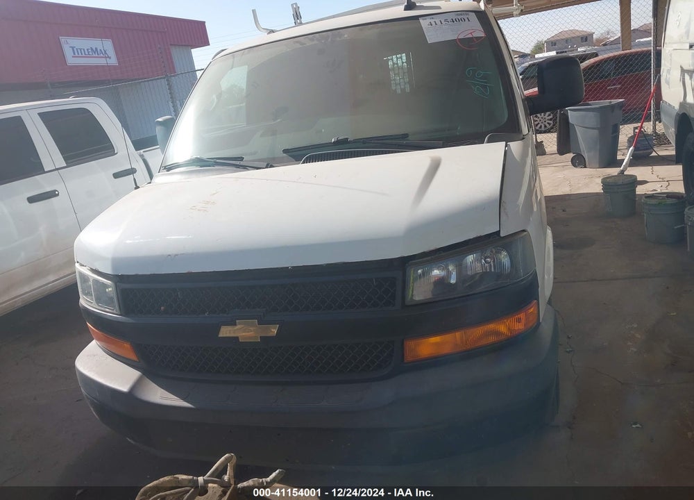 2019 CHEVROLET EXPRESS 2500 WORK VAN VIN: 1GCWGAFG0K1308167