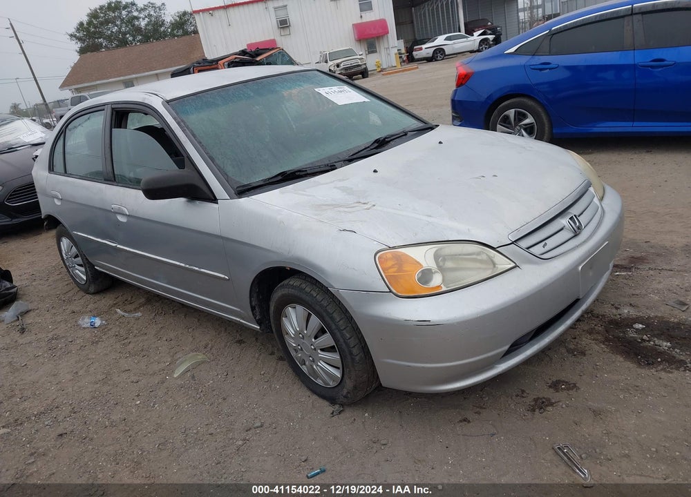 2003 HONDA CIVIC LX VIN: 2HGES16563H538227