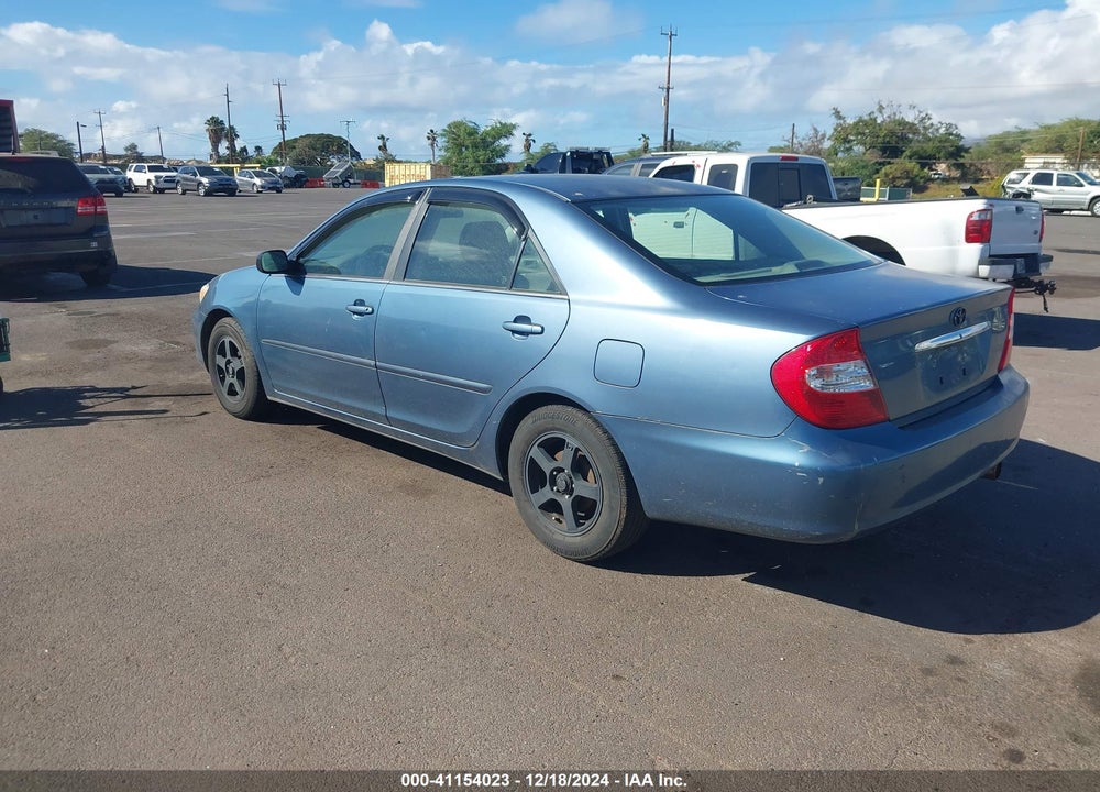 2002 TOYOTA CAMRY LE/SE/XLE VIN: JTDBE32K920123163