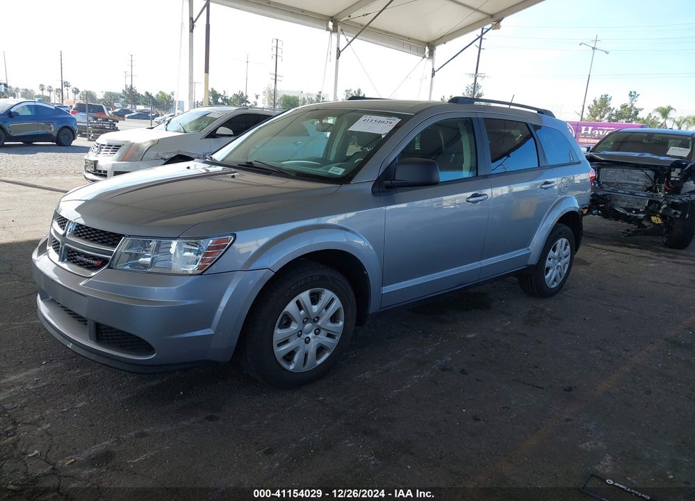 2016 DODGE JOURNEY SE VIN: 3C4PDDAG6GT201176