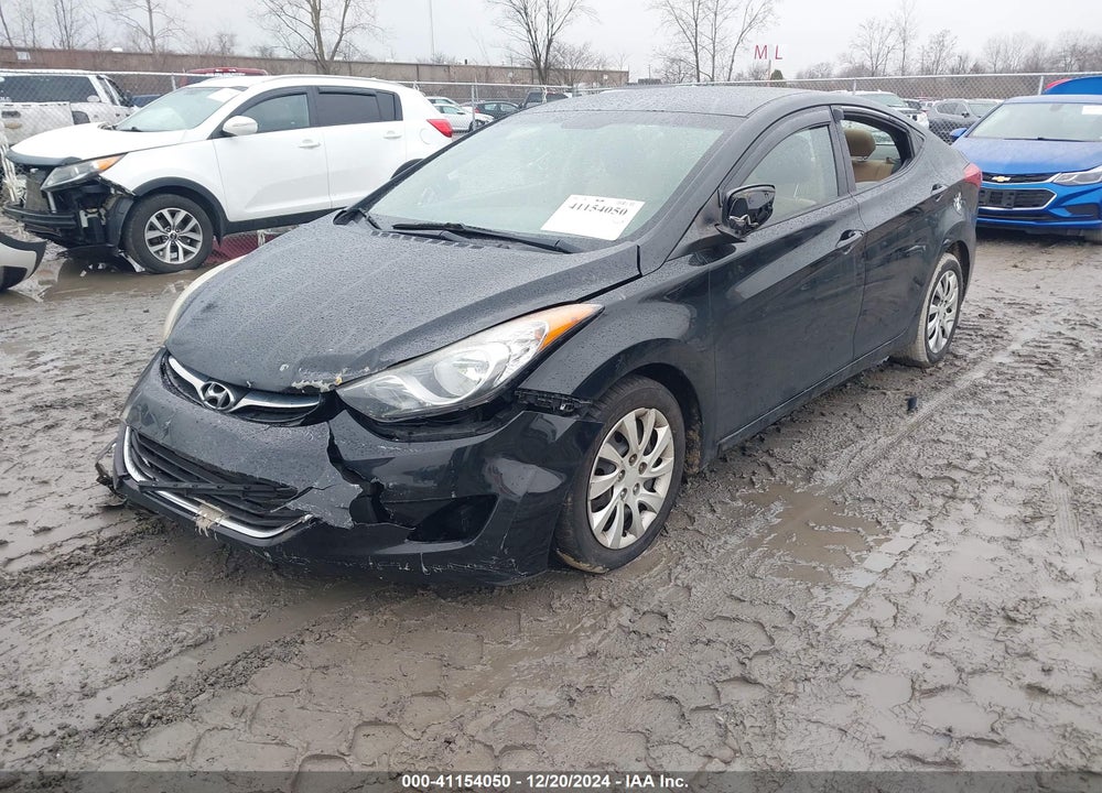 2012 HYUNDAI ELANTRA GLS VIN: 5NPDH4AE3CH135881