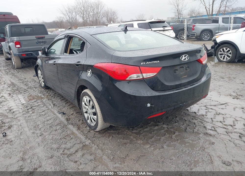 2012 HYUNDAI ELANTRA GLS VIN: 5NPDH4AE3CH135881