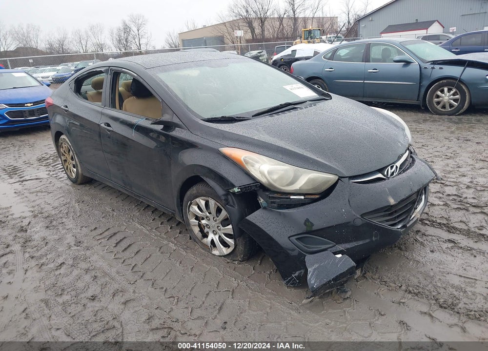 2012 HYUNDAI ELANTRA GLS VIN: 5NPDH4AE3CH135881