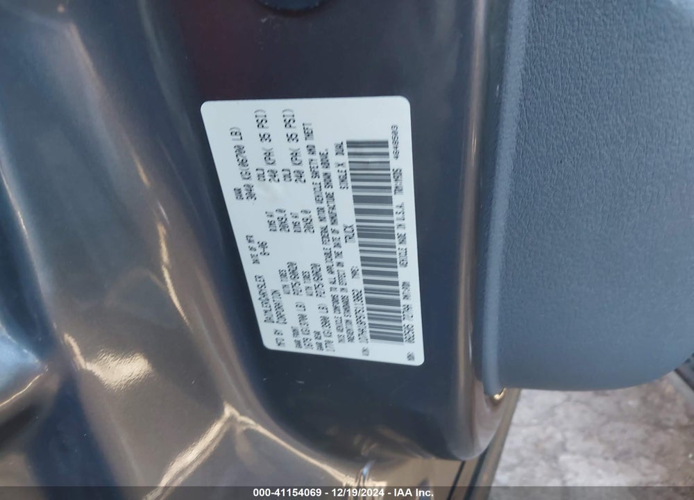2007 DODGE RAM 1500 VIN: 1D7HA18P97S113862