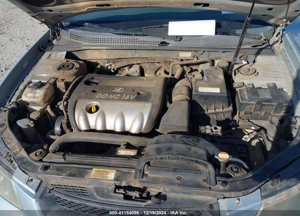 2007 HYUNDAI SONATA GLS VIN: 5NPET46C47H222205