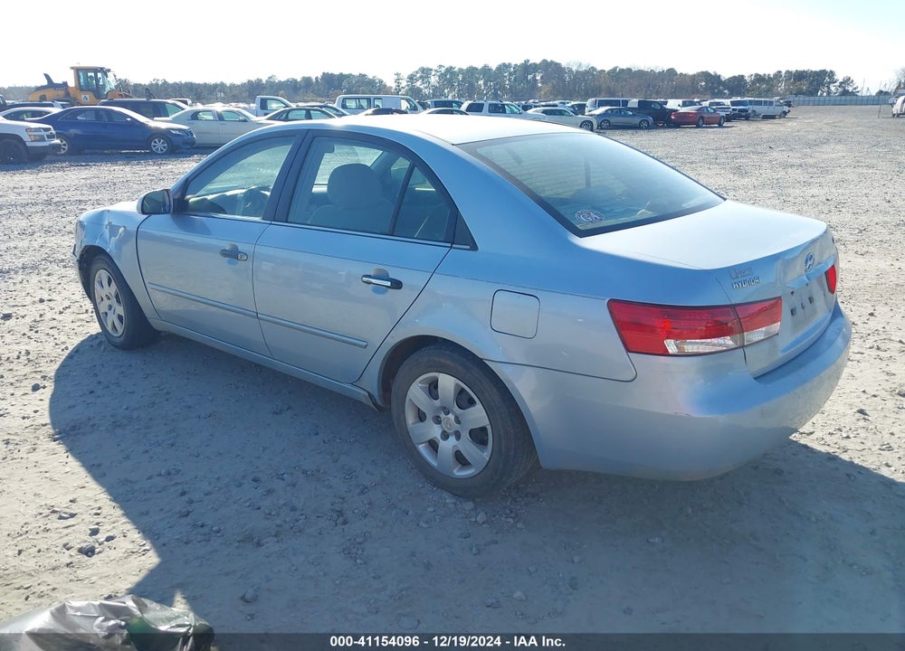 2007 HYUNDAI SONATA GLS VIN: 5NPET46C47H222205