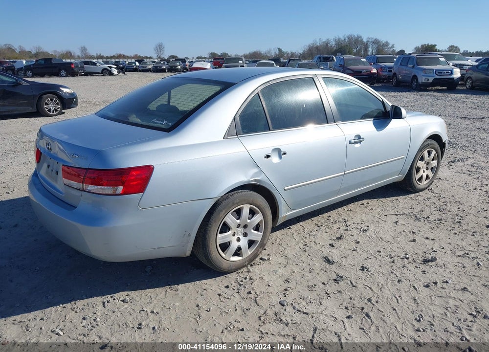 2007 HYUNDAI SONATA GLS VIN: 5NPET46C47H222205