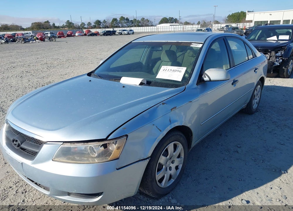 2007 HYUNDAI SONATA GLS VIN: 5NPET46C47H222205