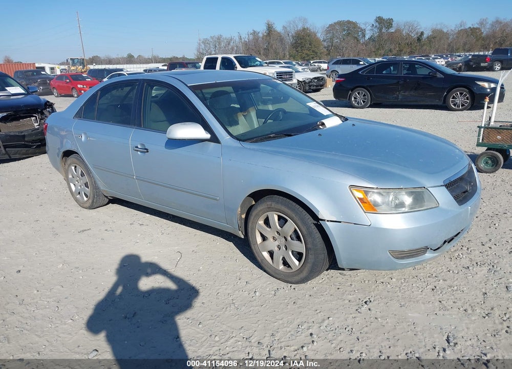 2007 HYUNDAI SONATA GLS VIN: 5NPET46C47H222205