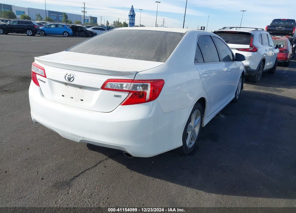 2013 TOYOTA CAMRY SE VIN: 4T1BF1FK1DU247866