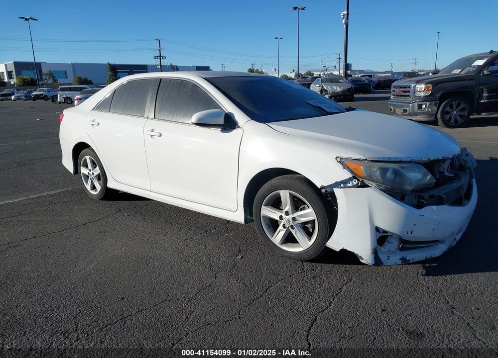 2013 TOYOTA CAMRY SE VIN: 4T1BF1FK1DU247866