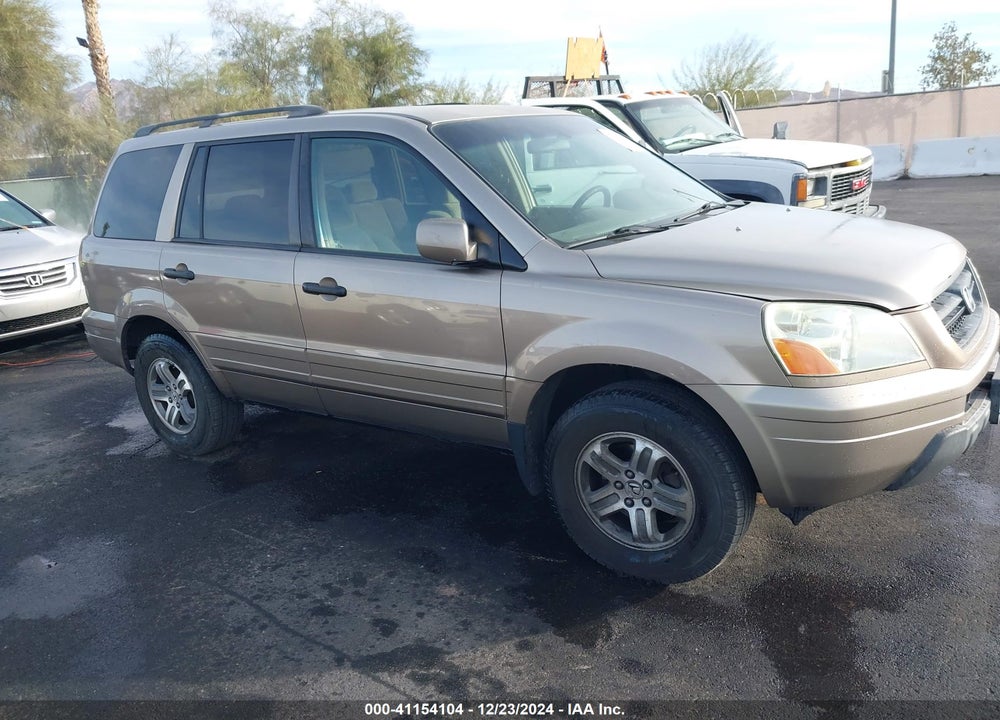 2004 HONDA PILOT EX VIN: 2HKYF184X4H535618