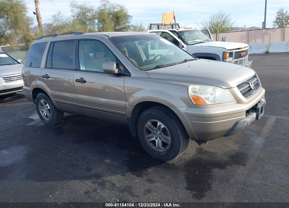 2004 HONDA PILOT EX VIN: 2HKYF184X4H535618