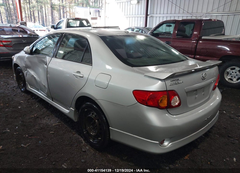 2009 TOYOTA COROLLA S VIN: 1NXBU40EX9Z046856