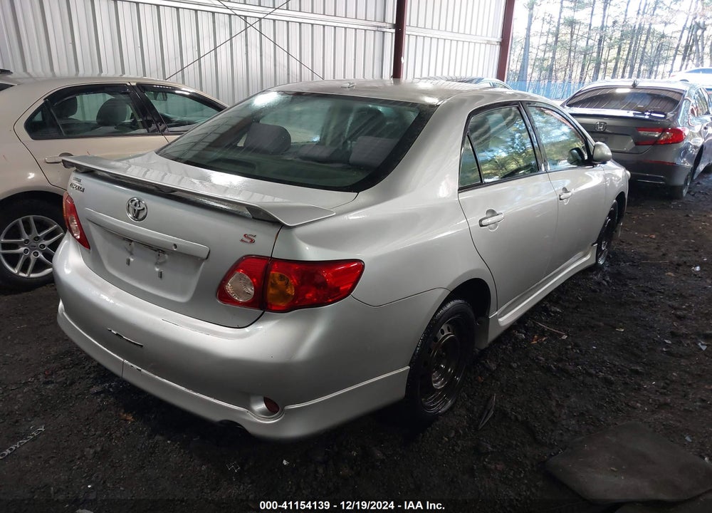 2009 TOYOTA COROLLA S VIN: 1NXBU40EX9Z046856