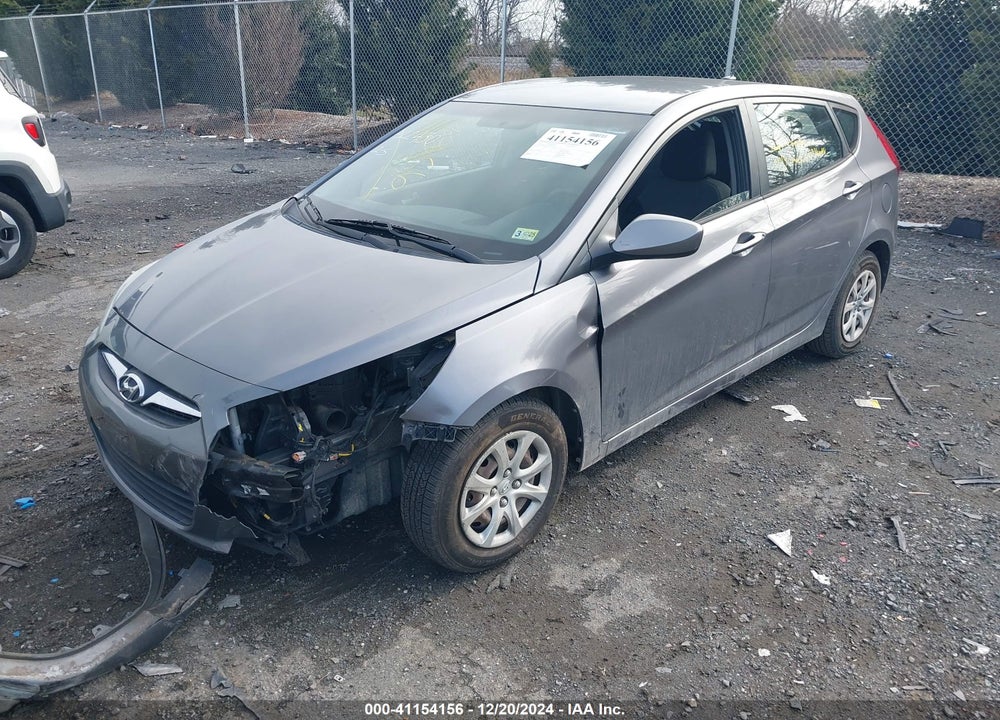 2014 HYUNDAI ACCENT GS VIN: KMHCT5AE0EU176585