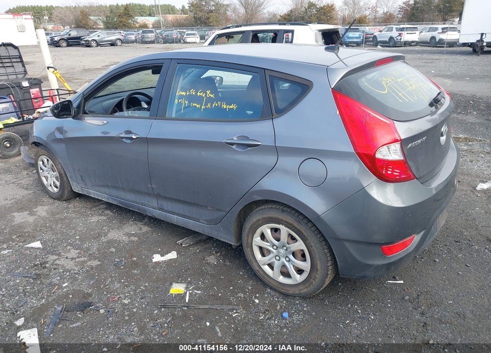2014 HYUNDAI ACCENT GS VIN: KMHCT5AE0EU176585