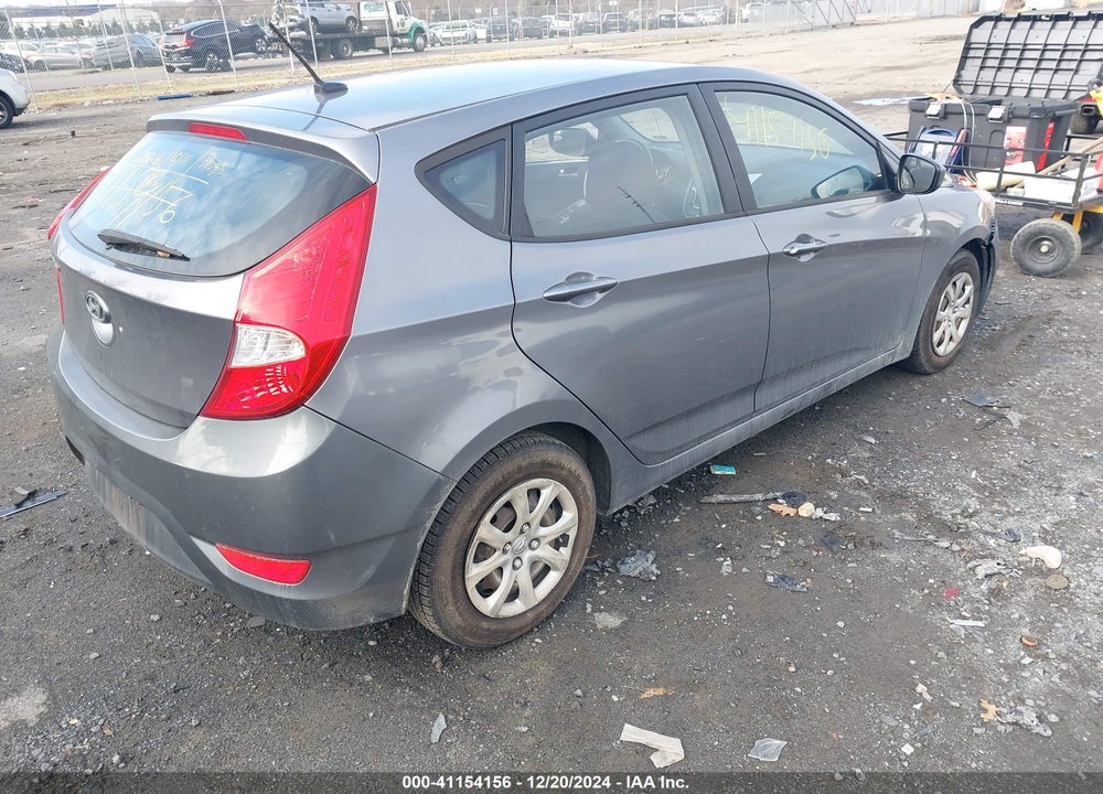 2014 HYUNDAI ACCENT GS VIN: KMHCT5AE0EU176585