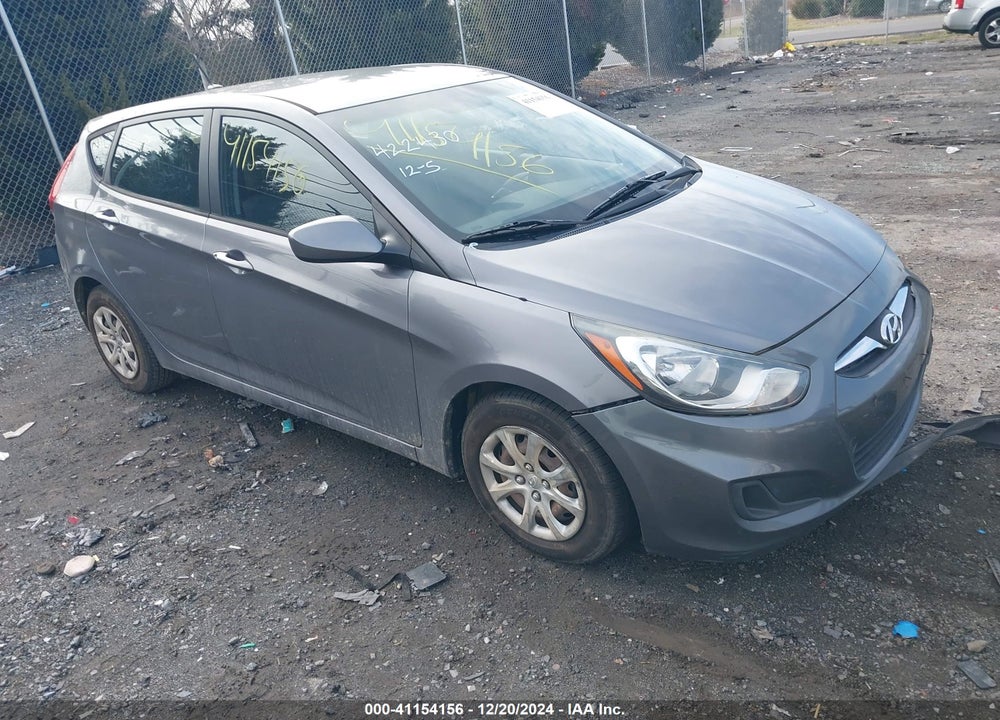 2014 HYUNDAI ACCENT GS VIN: KMHCT5AE0EU176585