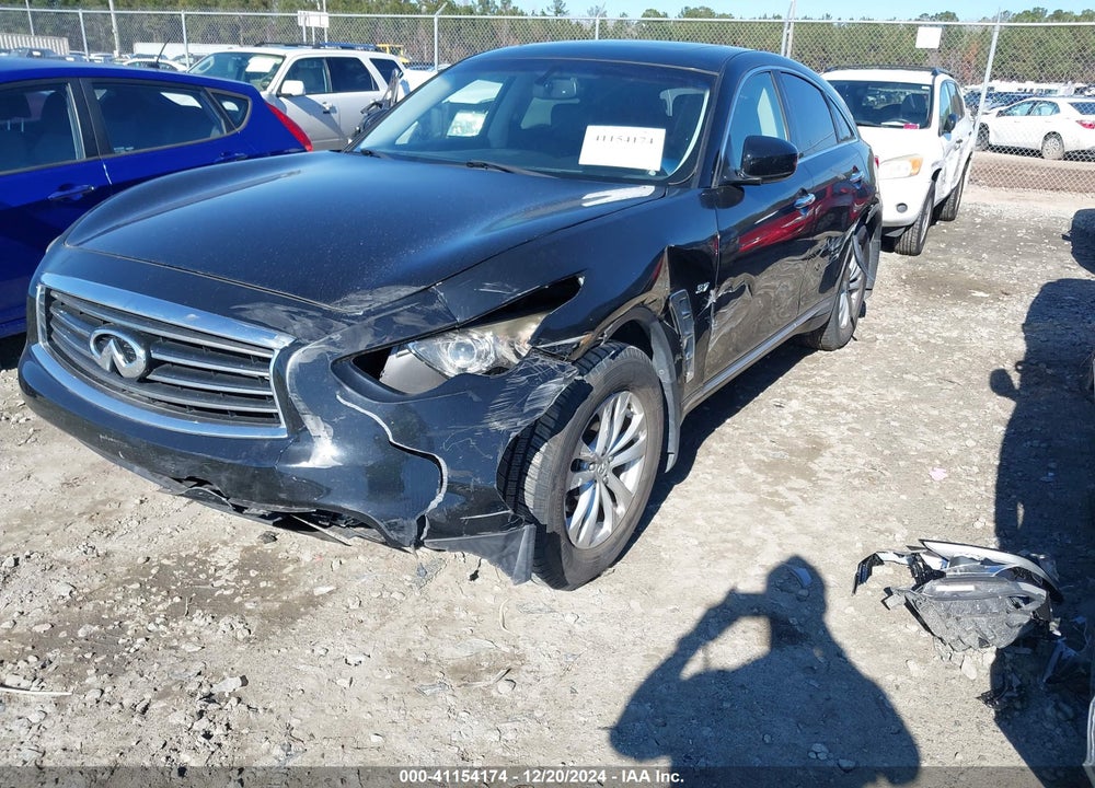 2014 INFINITI QX70 VIN: JN8CS1MU6EM451979