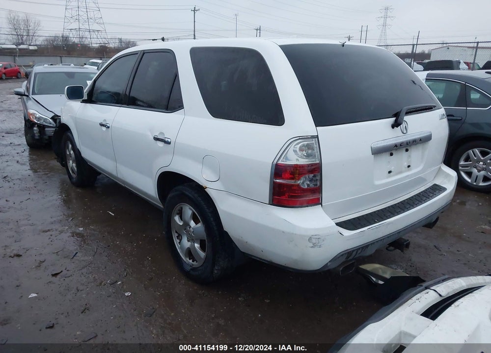 2006 ACURA MDX VIN: 2HNYD18296H536527