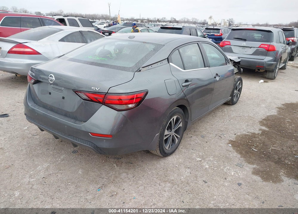 2022 NISSAN SENTRA VIN: 3N1AB8CV0NY300142