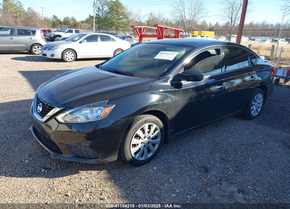 2016 NISSAN SENTRA S VIN: 3N1AB7AP2GY242407