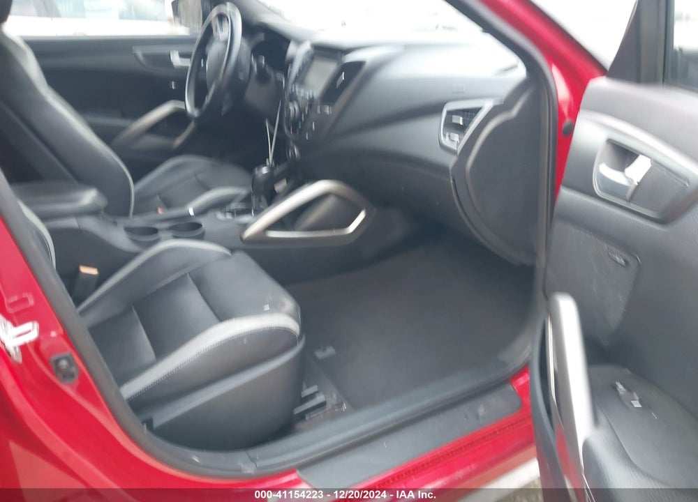 2016 HYUNDAI VELOSTER TURBO VIN: KMHTC6AE3GU258724