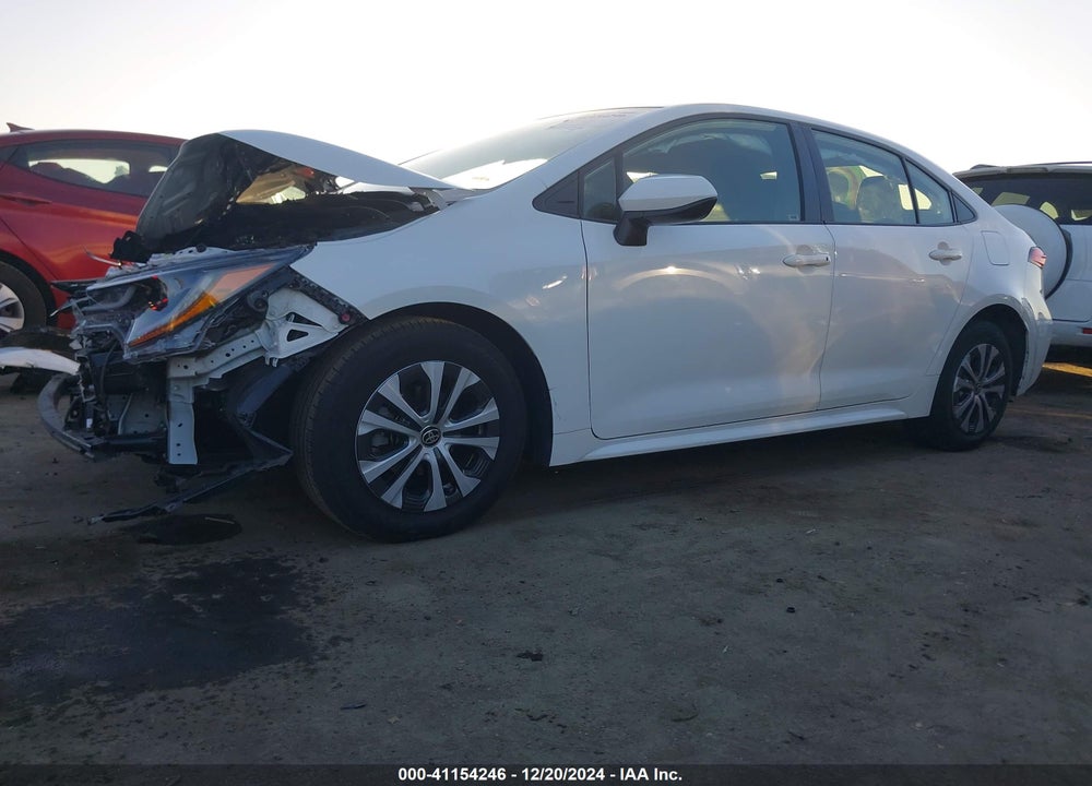 2022 TOYOTA COROLLA HYBRID LE VIN: JTDEAMDE2N3012950