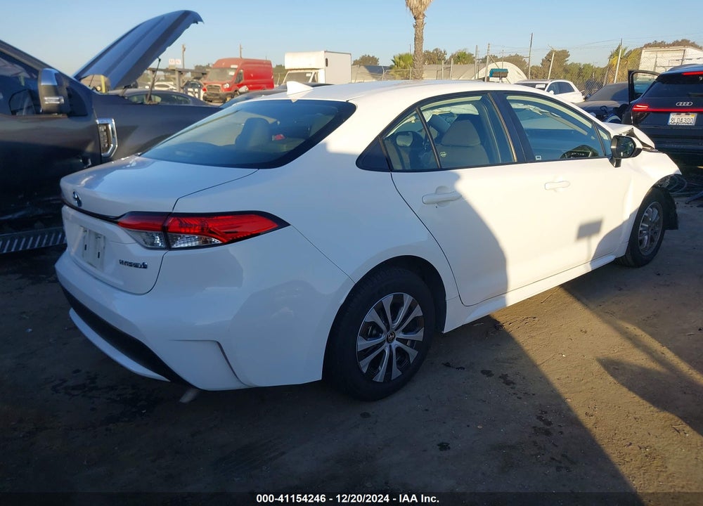 2022 TOYOTA COROLLA HYBRID LE VIN: JTDEAMDE2N3012950