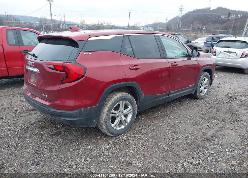 2018 GMC TERRAIN SLE VIN: 3GKALTEV5JL242499