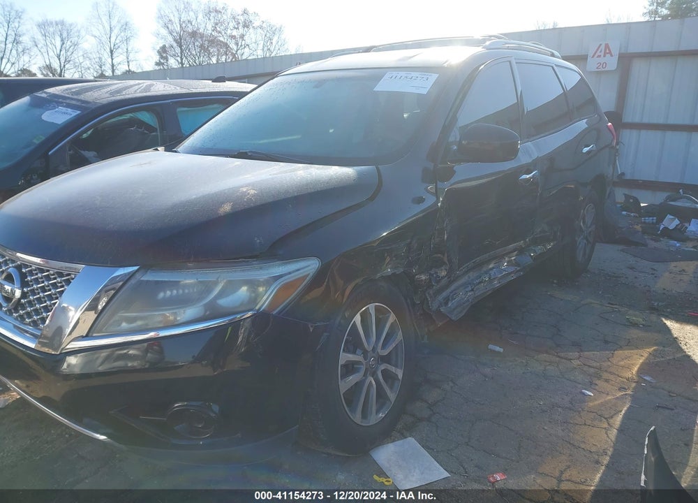 2013 NISSAN PATHFINDER SV VIN: 5N1AR2MN1DC677165