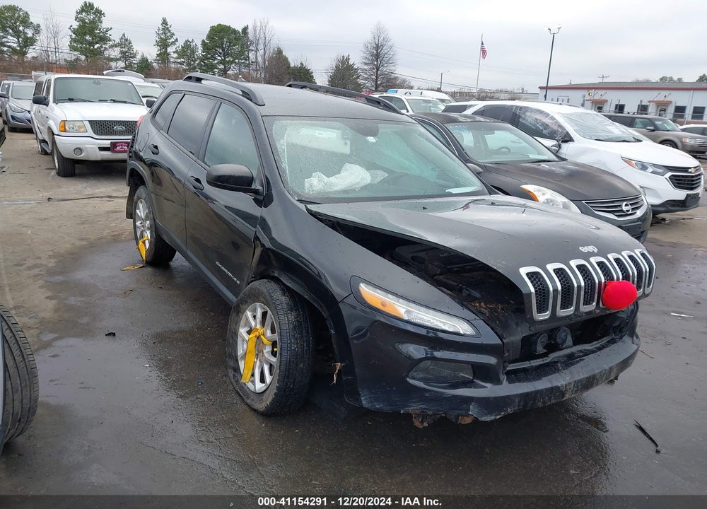 2016 JEEP CHEROKEE SPORT VIN: 1C4PJMAB5GW154567