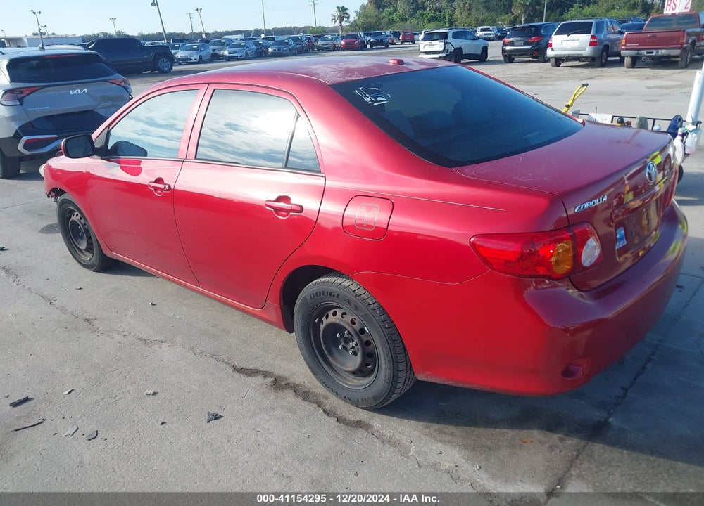 2009 TOYOTA COROLLA LE VIN: 2T1BU40E79C158063
