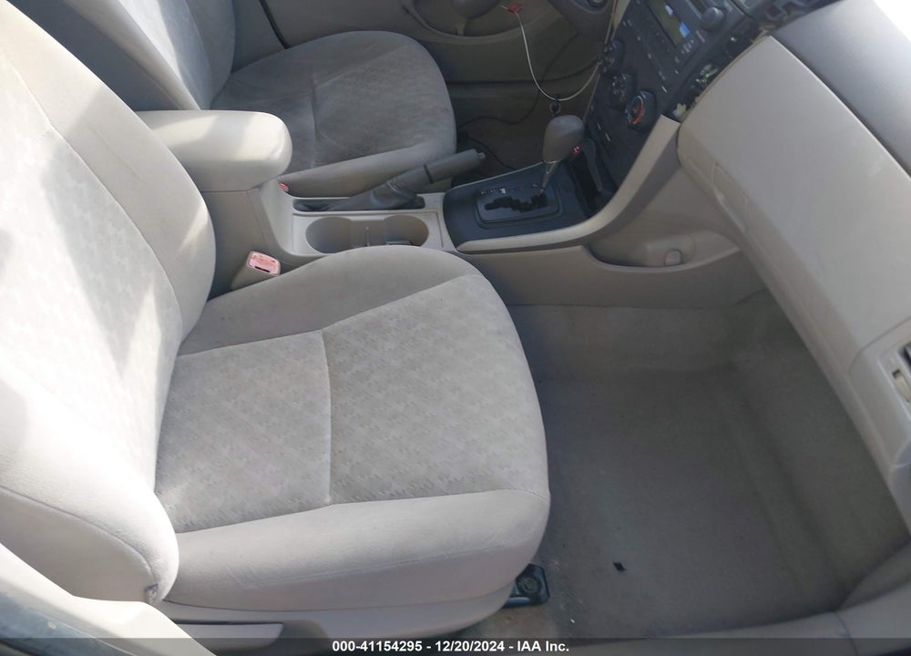 2009 TOYOTA COROLLA LE VIN: 2T1BU40E79C158063