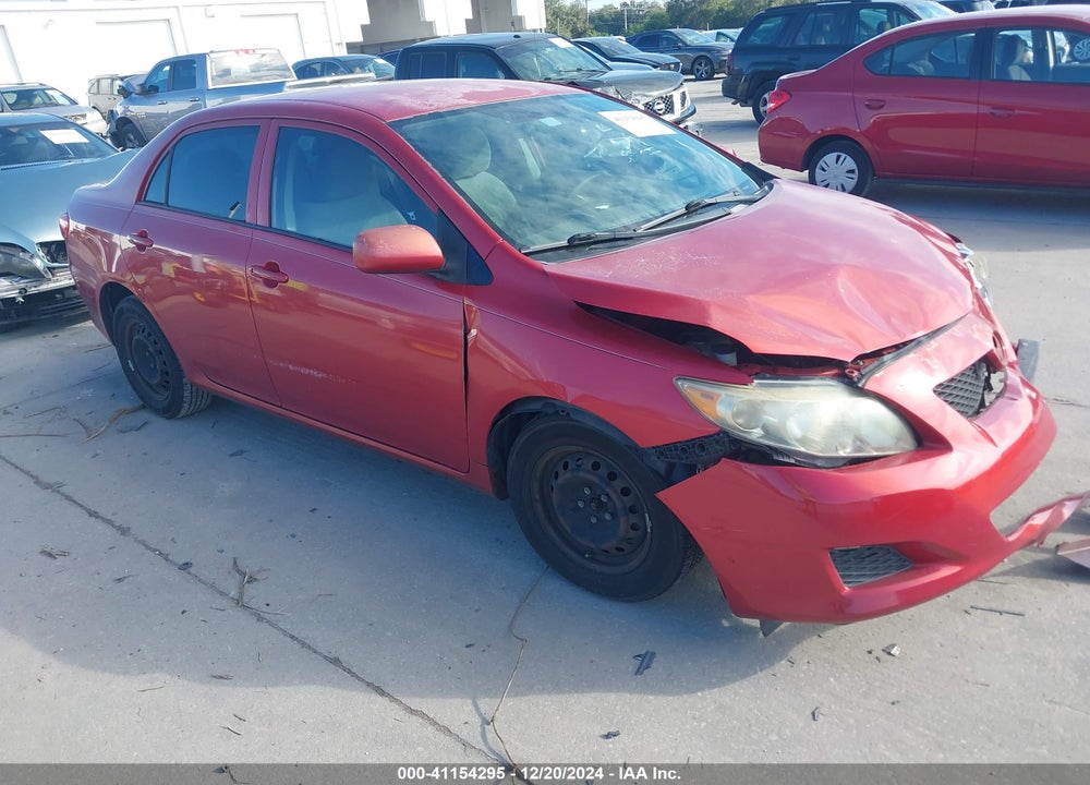 2009 TOYOTA COROLLA LE VIN: 2T1BU40E79C158063