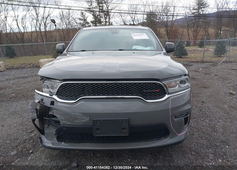 2022 DODGE DURANGO SXT AWD VIN: 1C4RDJAG8NC108286