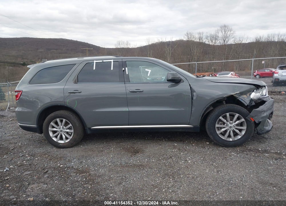 2022 DODGE DURANGO SXT AWD VIN: 1C4RDJAG8NC108286