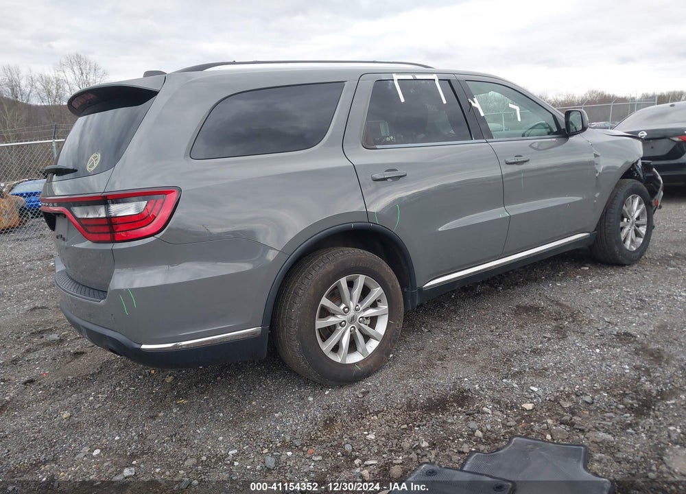 2022 DODGE DURANGO SXT AWD VIN: 1C4RDJAG8NC108286