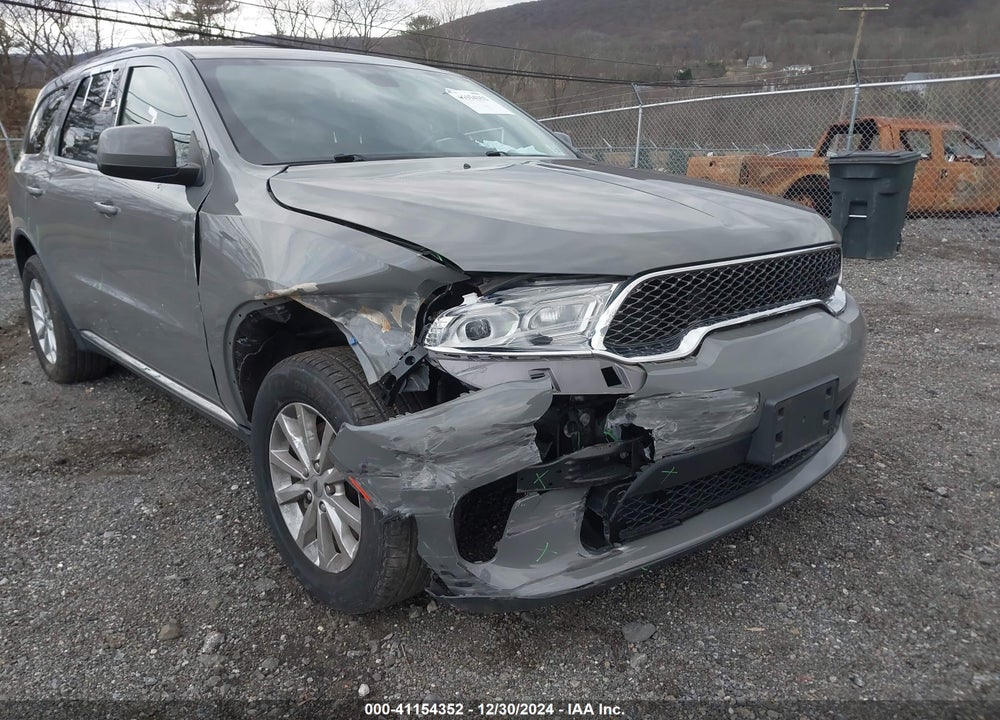 2022 DODGE DURANGO SXT AWD VIN: 1C4RDJAG8NC108286