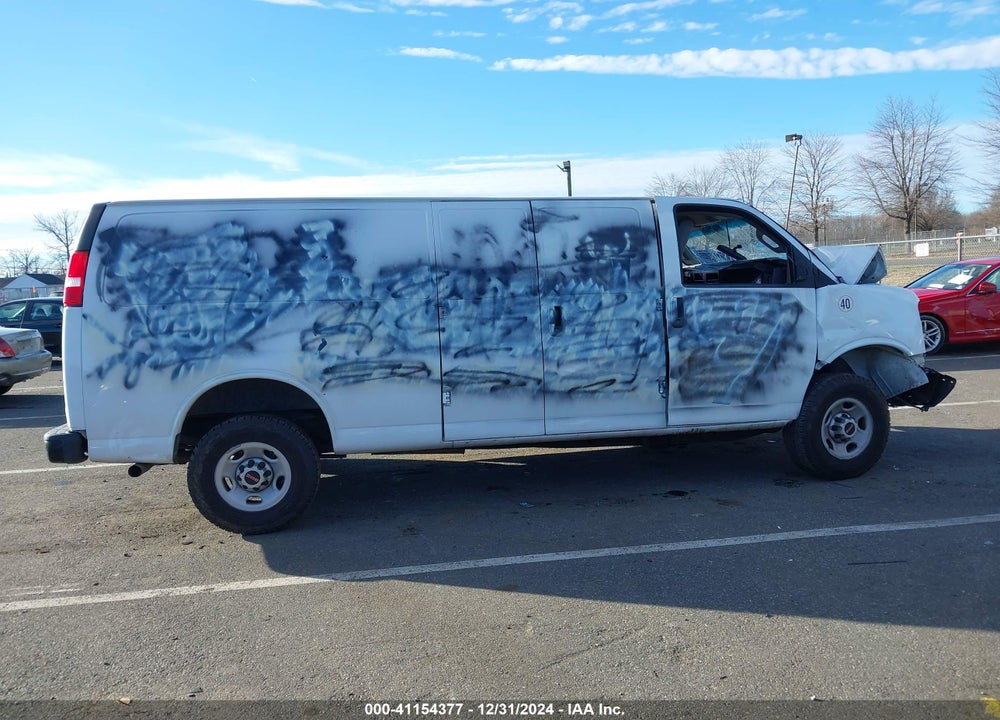 2021 GMC SAVANA CARGO RWD 3500 EXTENDED WHEELBASE WORK VAN VIN: 1GTZ7HF72M1199378
