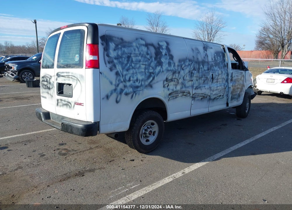 2021 GMC SAVANA CARGO RWD 3500 EXTENDED WHEELBASE WORK VAN VIN: 1GTZ7HF72M1199378