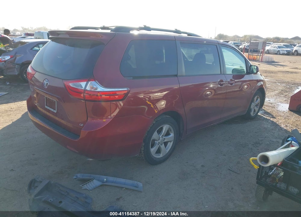 2017 TOYOTA SIENNA VIN: 5TDKZ3DC9HS890902