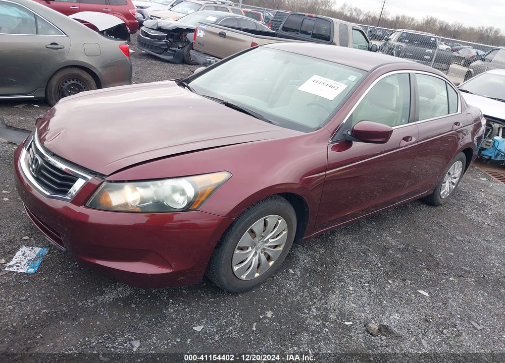 2010 HONDA ACCORD 2.4 LX VIN: 1HGCP2F36AA100946