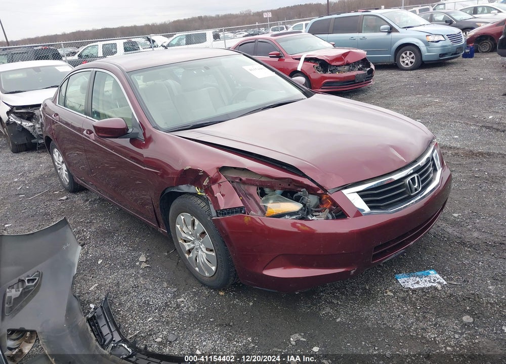 2010 HONDA ACCORD 2.4 LX VIN: 1HGCP2F36AA100946