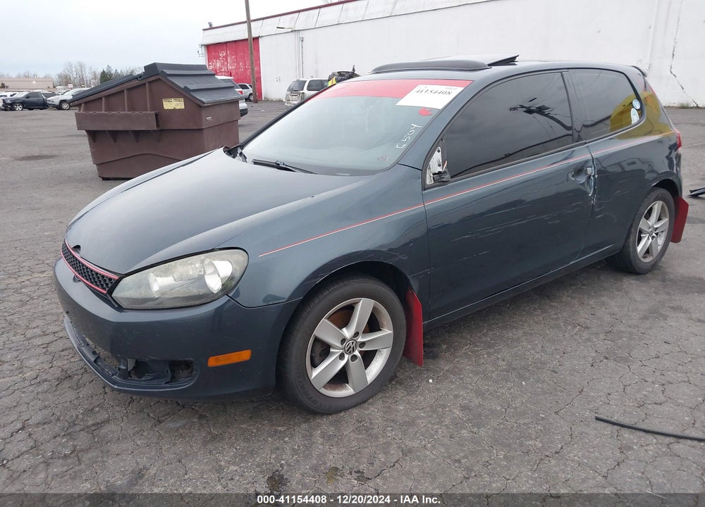 2011 VOLKSWAGEN GOLF 2.5L 2-DOOR VIN: WVWBA7AJXBW083359