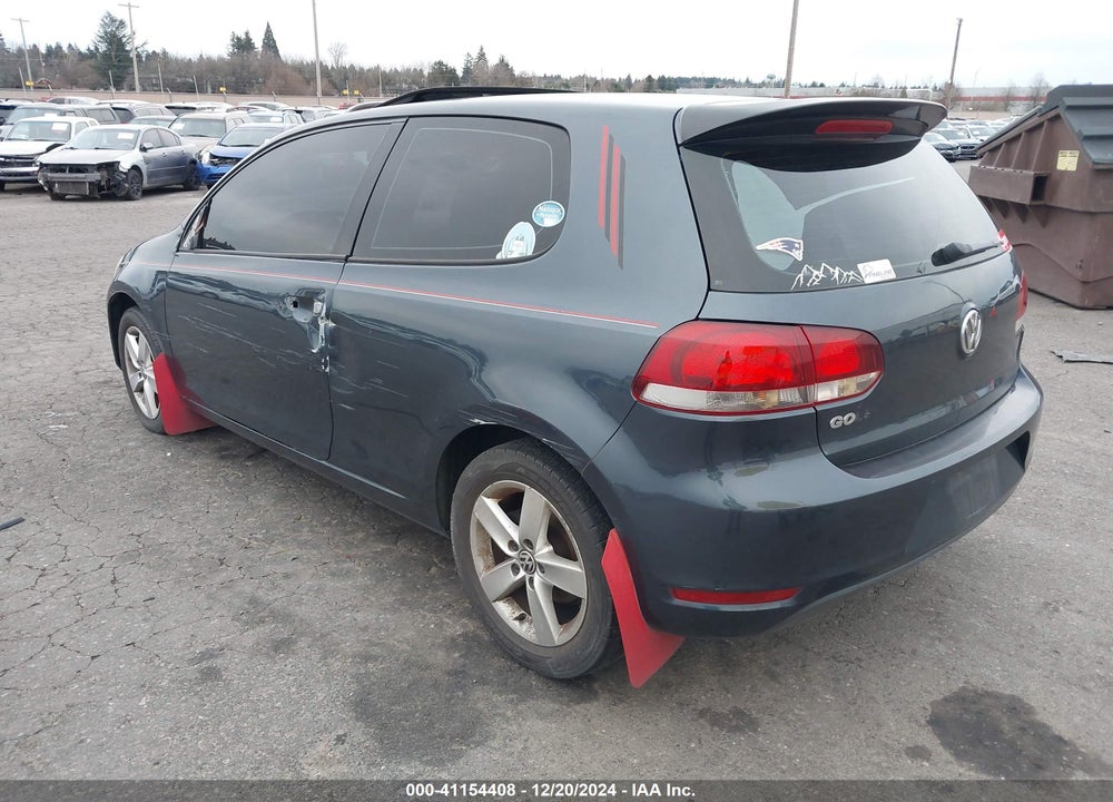 2011 VOLKSWAGEN GOLF 2.5L 2-DOOR VIN: WVWBA7AJXBW083359