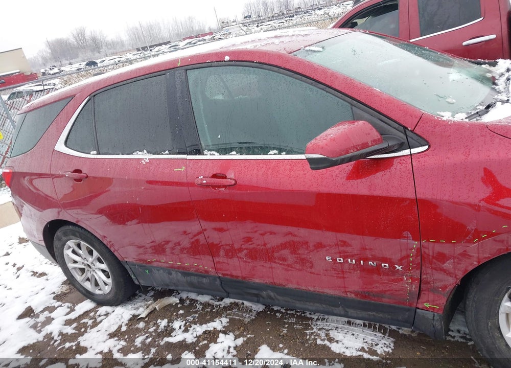 2018 CHEVROLET EQUINOX LT VIN: 3GNAXJEV8JS507711